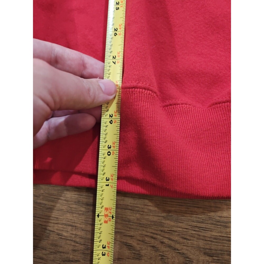 VTG 90s Christmas Red Sweater Adult 4XL Crewneck Celebrate Jesus Xmas Holiday - Picture 6 of 8